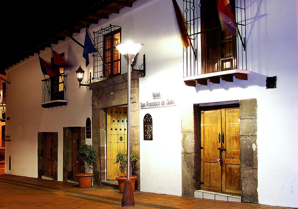 Hotel San Francisco De Quito Exteriör bild